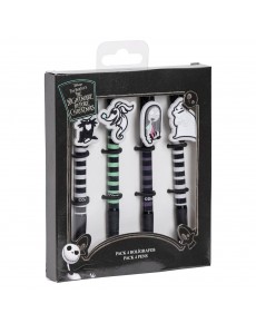 PEN PACK X4 NIGHTMARE BEFORE CHRISTMAS