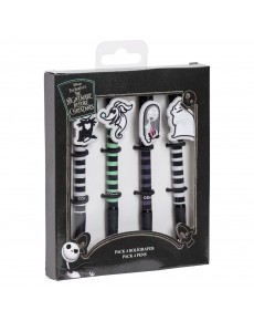 PEN PACK X4 NIGHTMARE BEFORE CHRISTMAS