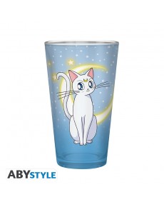 SAILOR MOON - Large Glass - 400ml - Luna & Artemis