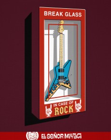  IN CASE OF ROCK T-SHIRT