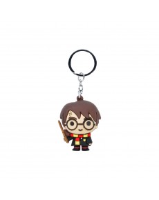 HARRY POTTER CHIBI VINYL FIGURE KEYCHAIN