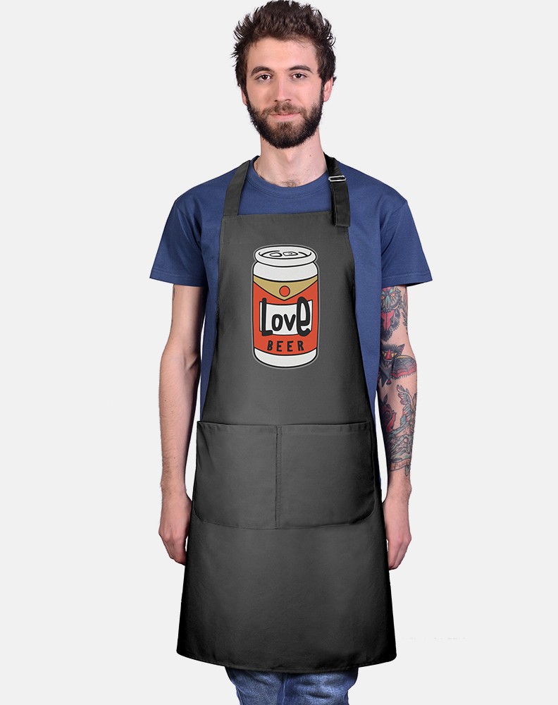 LOVE BEER APRON