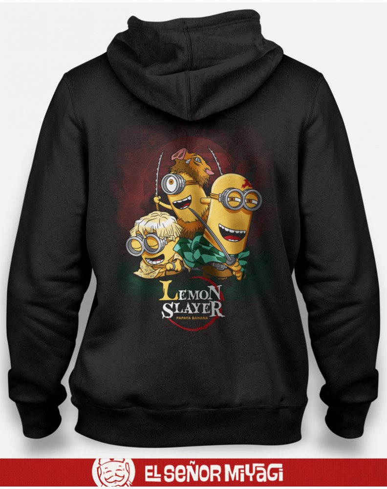 SUDADERA LEMON SLAYER CREMALLERA