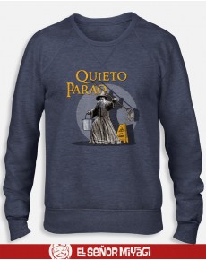 SUDADERA QUIETO PARAO SIN CAPUCHA/BOLSILLO