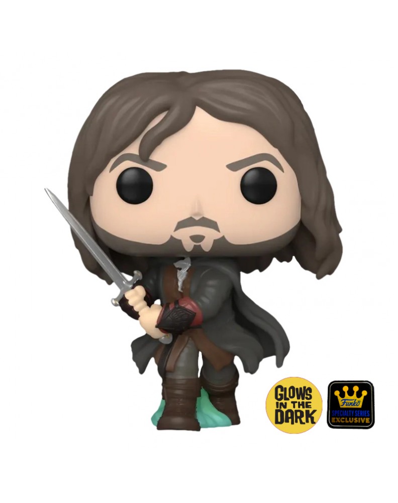 FUNKO POP! LORD OF THE RING-ARAGON (GLOW IN THE DARK) SPECIALITY SERIE EXCLUSIVE