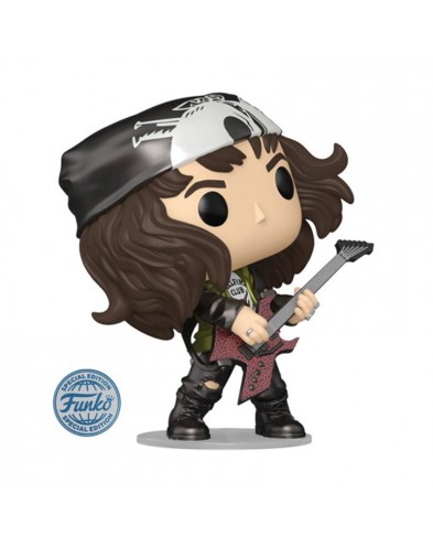 FUNKO POP! STRANGER THINGS-HUNTER EDDIE (WITH GUITAR) METALIC EXCLUSIVE
