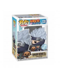 FUNKO POP! NARUTO SHIPPUDEN-KAKASHI WITH PAKKUN- (EXCLUSIVE)