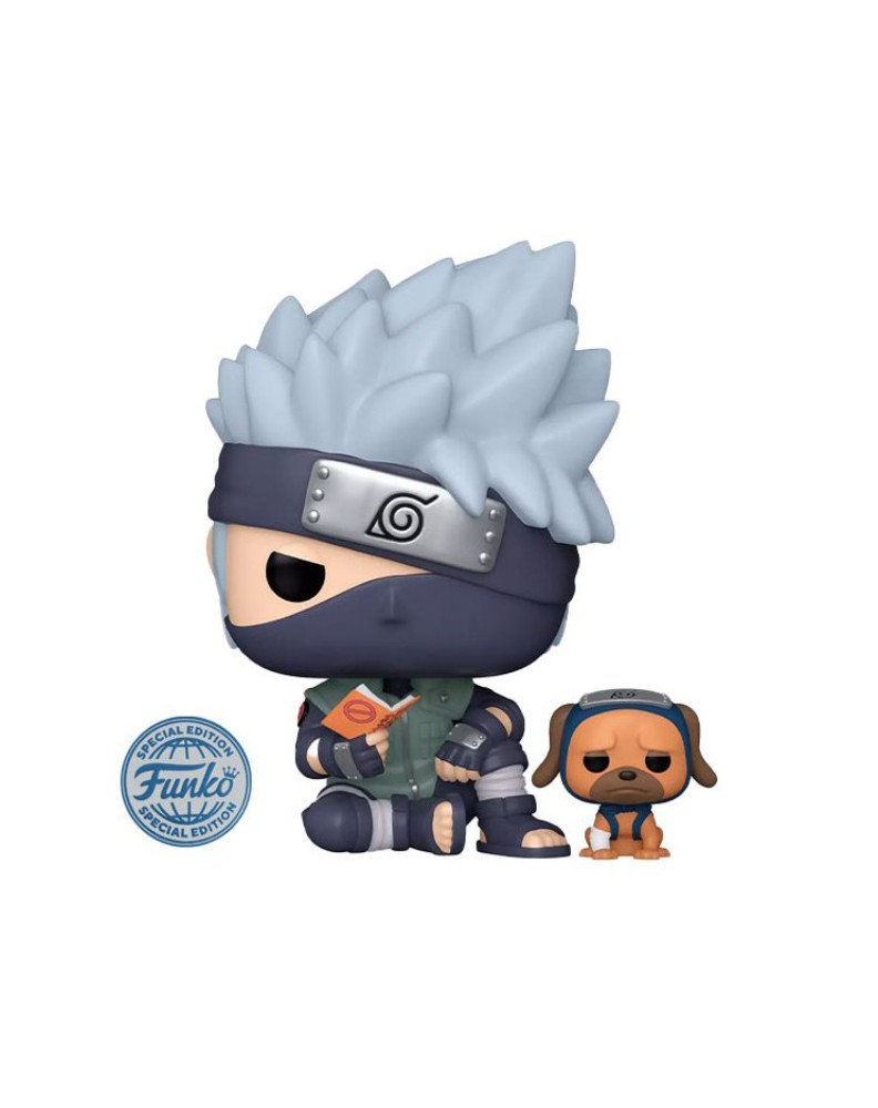 FUNKO POP! NARUTO SHIPPUDEN-KAKASHI WITH PAKKUN- (EXCLUSIVE)