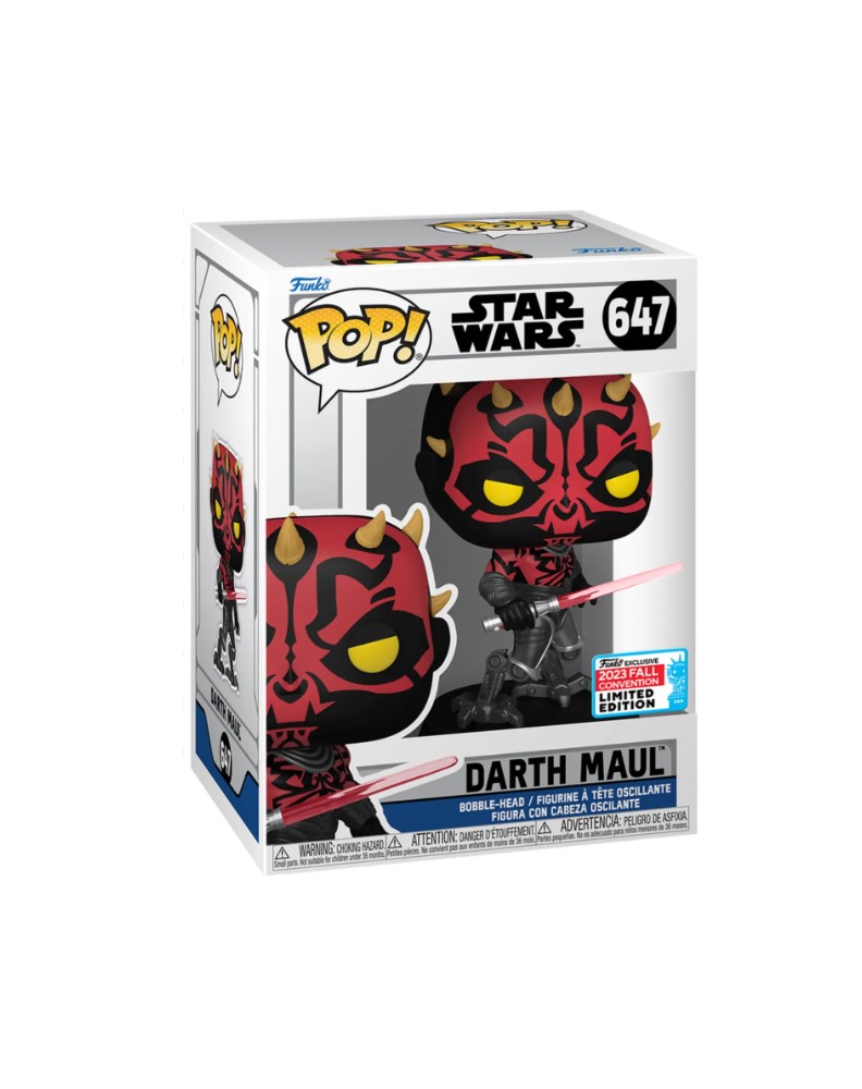 FUNKO POP! STAR WARS- DARTH MAUL-(NYCC 2023 EXCLUSIVE)