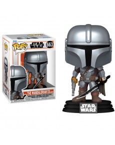 FUNKO POP! STAR WARS- MANDALORIAN- WITH DARKSABER