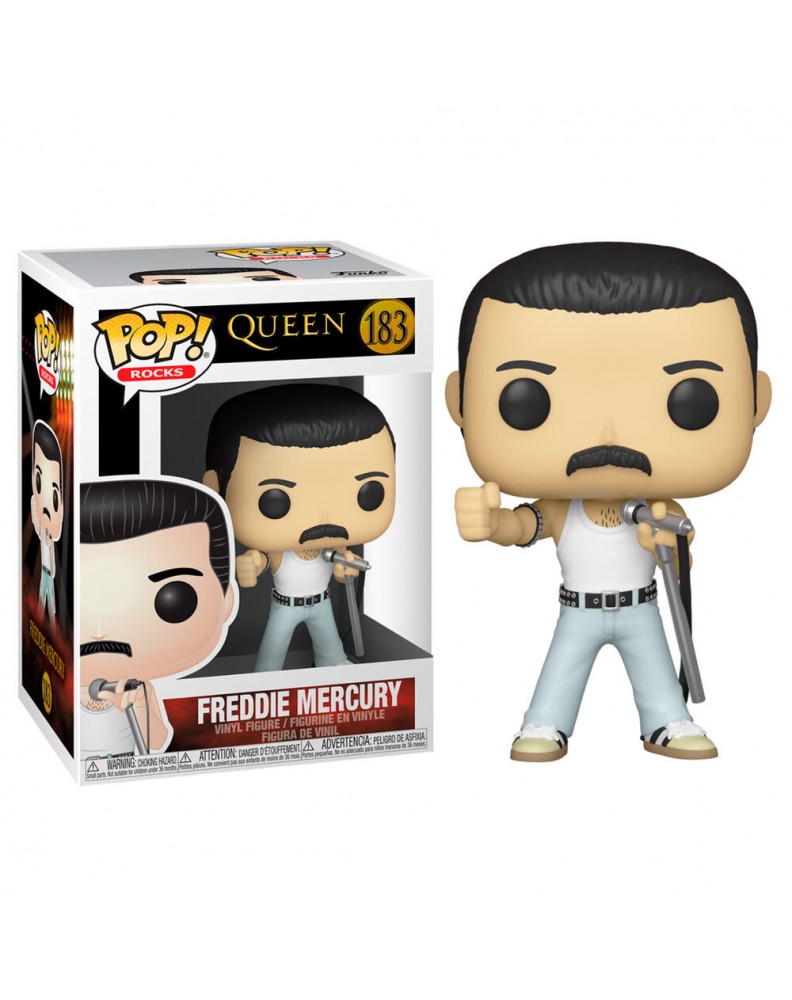 FIGURA POP QUEEN FREDDIE MERCURY RADIO GAGA