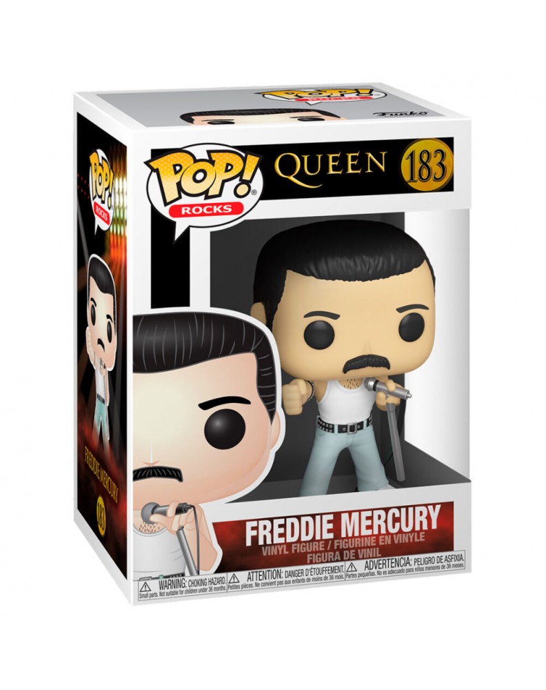 FIGURA POP QUEEN FREDDIE MERCURY RADIO GAGA