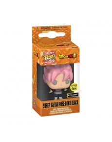 LLAVERO KEYCHAIN FUNKO- SUPER SAIYAN ROSÉ GOKU BLACK- GLOW IN THE DARK