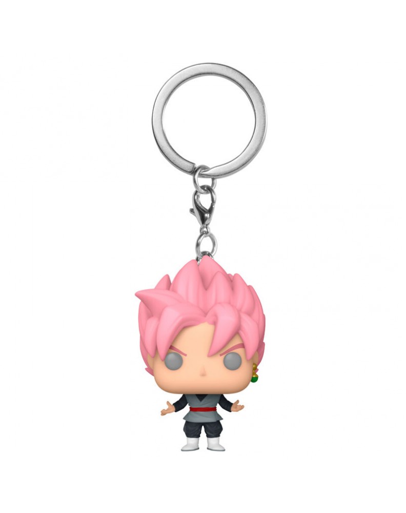 LLAVERO KEYCHAIN FUNKO- SUPER SAIYAN ROSÉ GOKU BLACK- GLOW IN THE DARK