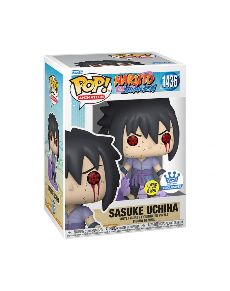 FUNKO POP! NARUTO- SASUKE UCHIHA AMATERASU SPECIAL EDITION GLOWS IN THE DARK