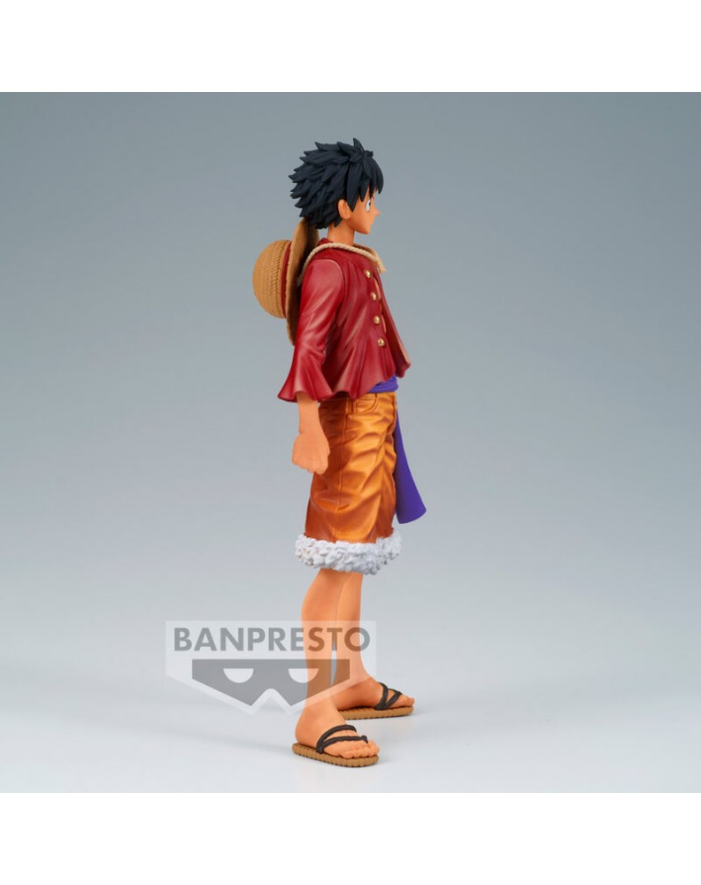 FIGURA MONKEY D LUFFY WANOKUNI THE GRANDLINE SERIES-ONE PIECE- DXF 16 CM