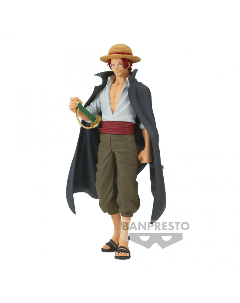 FIGURA BANPRESTO ONE PIECE DXF THE GRANDLINE SERIES SHANKS 17CM