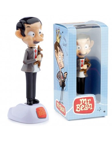 MUÑECO SOLAR - MR BEAN CON OSITO TEDDY