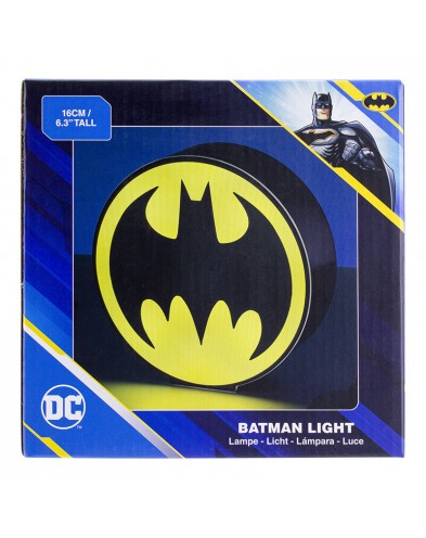 DC COMICS - LÁMPARA CON LOGOTIPO DE BATMAN