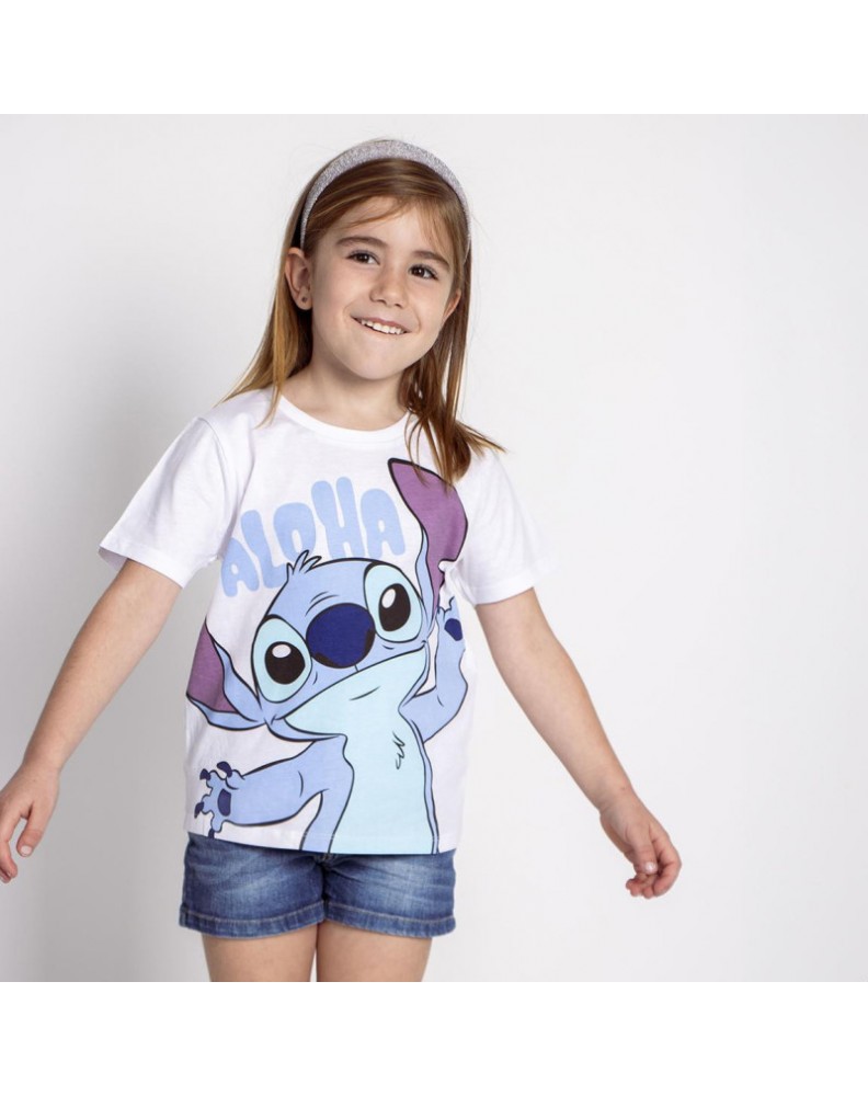 CAMISETA NIÑO-STITCH -LICENCIA OFICIAL