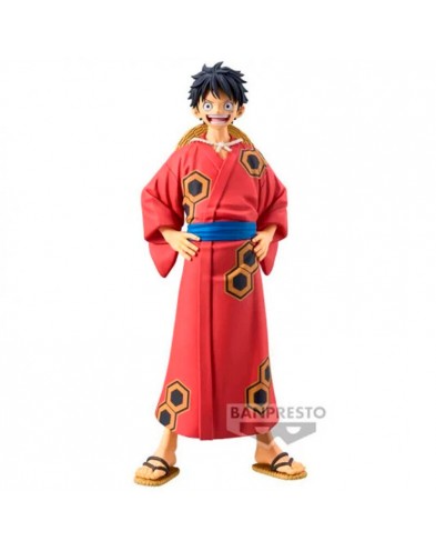 FIGURA BANPRESTO ONE PIECE WANOKUNI KILLER DXF THEGRANDLINE SERIES MONKEY D. LUF