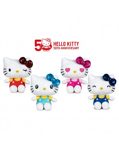 PELUCHE HELLO KITTY 22 CM SURTIDO