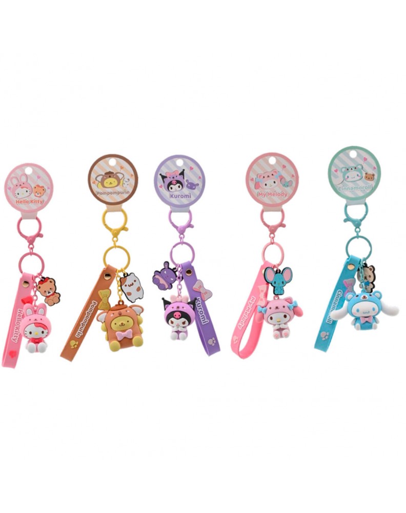 KEYCHAIN ANIMAL-HELLO KITTY & FRIENDS- SANRIO - SURTIDO