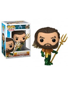 FUNKO POP DC COMICS AQUAMAN AND THE LOST KINGDOM AQUAMAN TRAJE DE HEROE