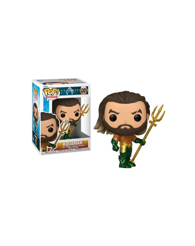 FUNKO POP DC COMICS AQUAMAN AND THE LOST KINGDOM AQUAMAN HERO COSTUME