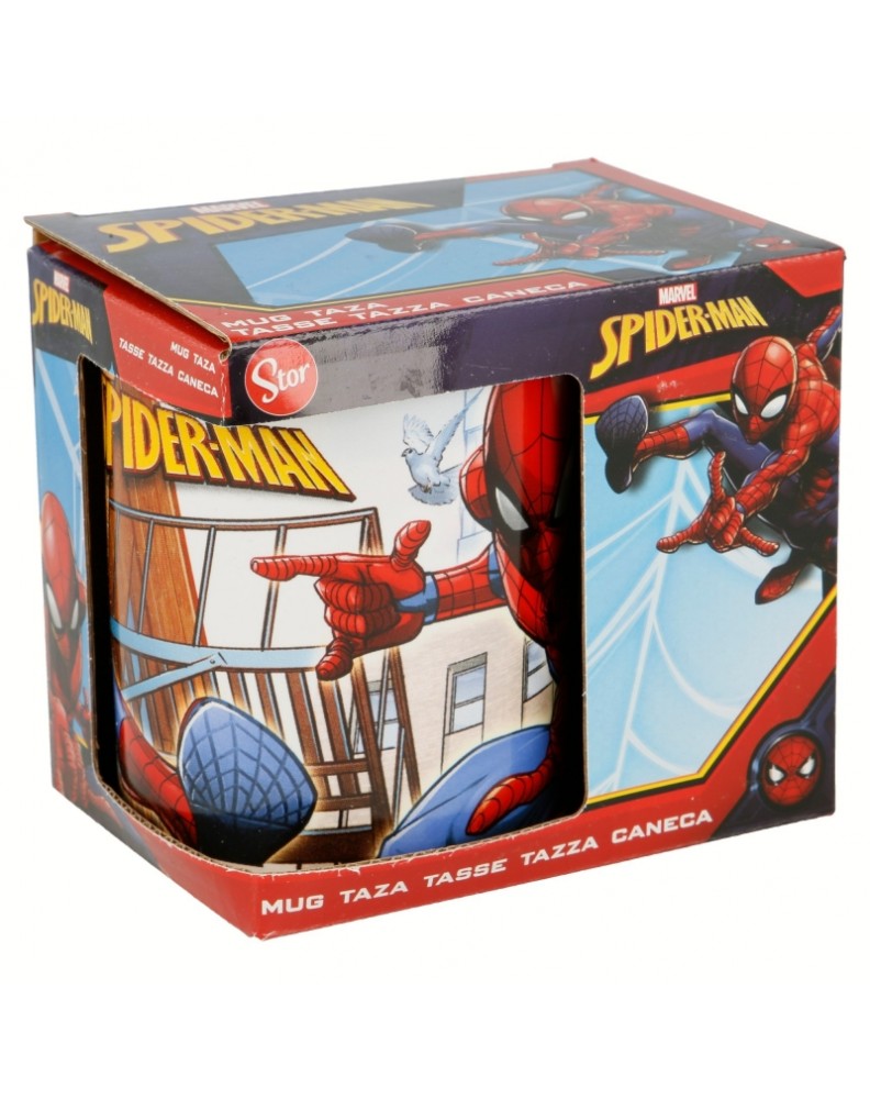 CERAMIC MUG 325 ML SPIDERMAN STREETS GIFT BOX