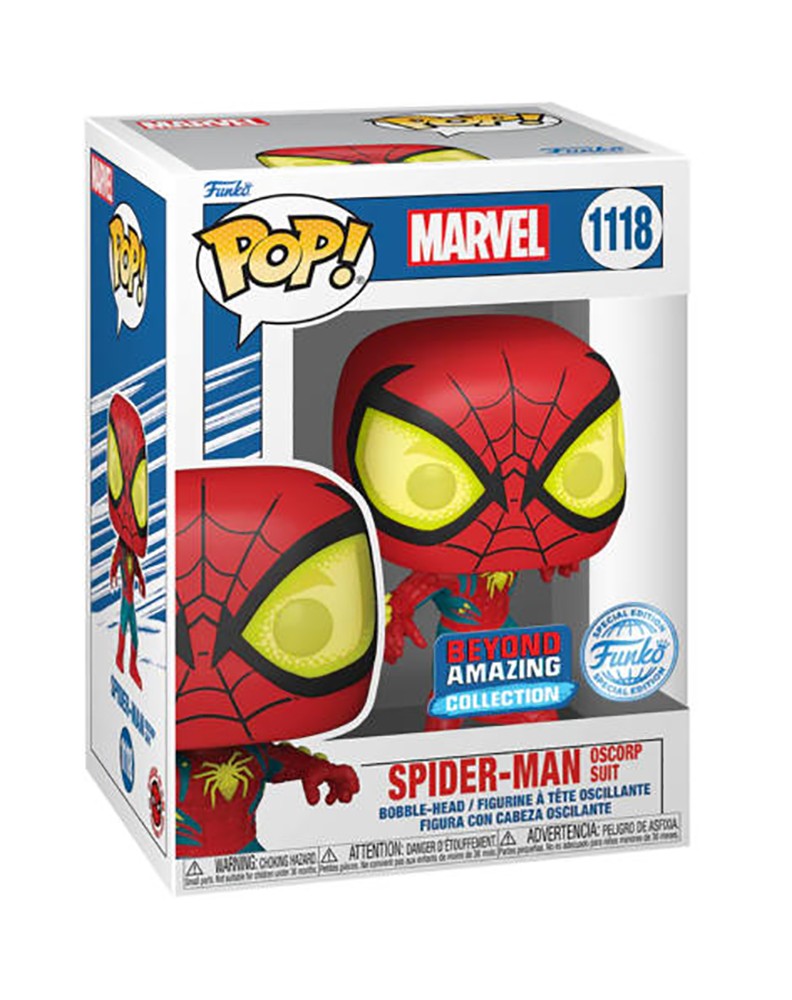 FUNKO POP! MARVEL - SPIDER-MAN (OSCORP SUIT) 1118 (EXCLUSIVE)