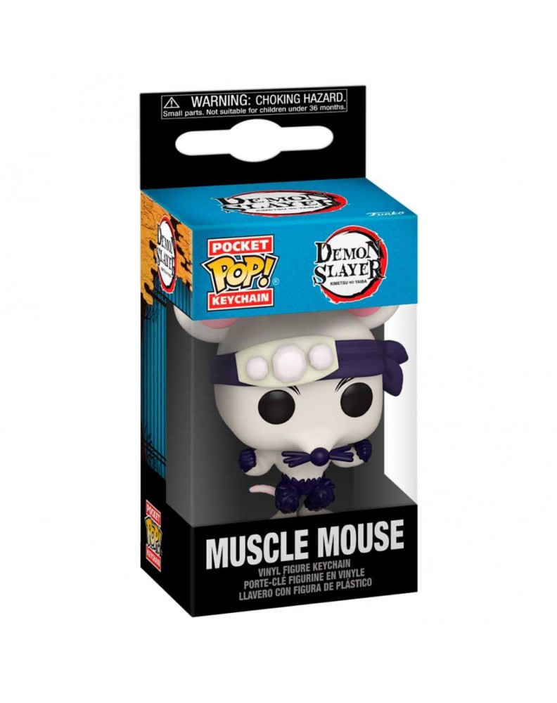 LLAVERO POCKET POP DEMON SLAYER KIMETSU NO YAIBA MUSCLE MOUSE