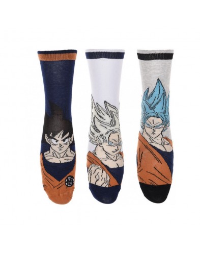 PACK 3 DRAGON BALL SOCKS