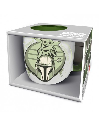 ELITE CERAMIC MUG- GROGU MANDALORIAN 380 ML