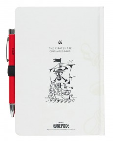 PREMIUM A5 NOTEBOOK WITH NETFLIX ONE PIECE PROJECTOR PEN