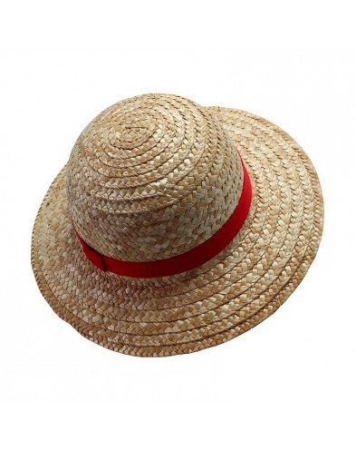 ONE PIECE LUFFY STRAW CAP - ADULT CARVING