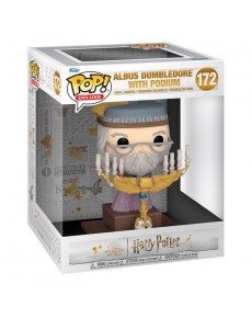 FUNKO POP! DUMBLEDORE WITH PODIUM DELUXE-HARRY POTTER Y EL PRISIONERO DE AZKABAN