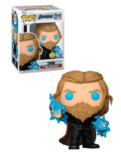 FUNKO POP! AVENGERS: ENDGAME - THOR WITH THUNDER (GITD) 1117 (EXCLUSIVE)