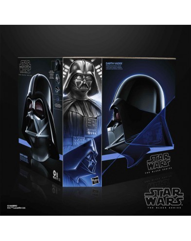 DARTH VADER CASCO ELECTRONICO PREMIUM REPLICA STAR WARS OBI WAN KEN ...