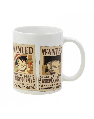 TAZA CERAMICA 325 ML EN CAJA REGALO ONE PIECE