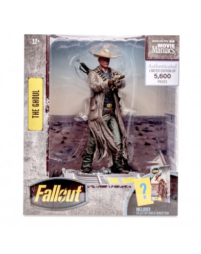 FALLOUT MOVIE MANIACS THE GHOUL FIGURE (GOLD LABEL) 15 CM