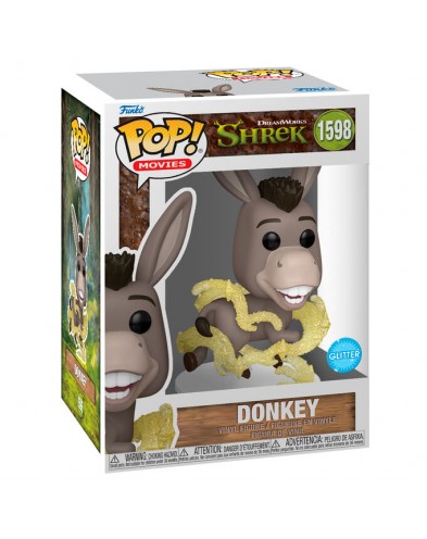 FUNKO POP DREAMWORKS SHREK 30 ANIVERSARIO ASNO/BURRO (GL) 81172