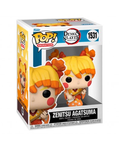 FUNKO POP DEMON SLAYER ZENITSU AGATSUMA VESTIDO COMO CHICA 75575