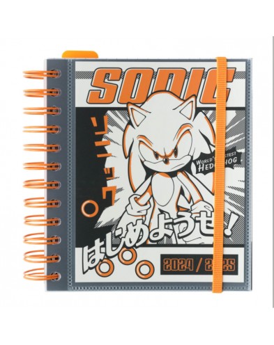 AGENDA ESCOLAR 2024/2025 DIA PAGINA M 11 MESES SONIC