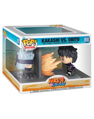 FUNKO POP MOMENT! NARUTO SHIPPUDEN KAKASHI VS OBITO UCHIHA 80256 
