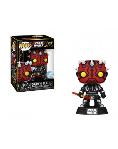 FUNKO POP! STAR WARS: RETRO - DARTH MAUL 707 (EXCLUSIVE)
