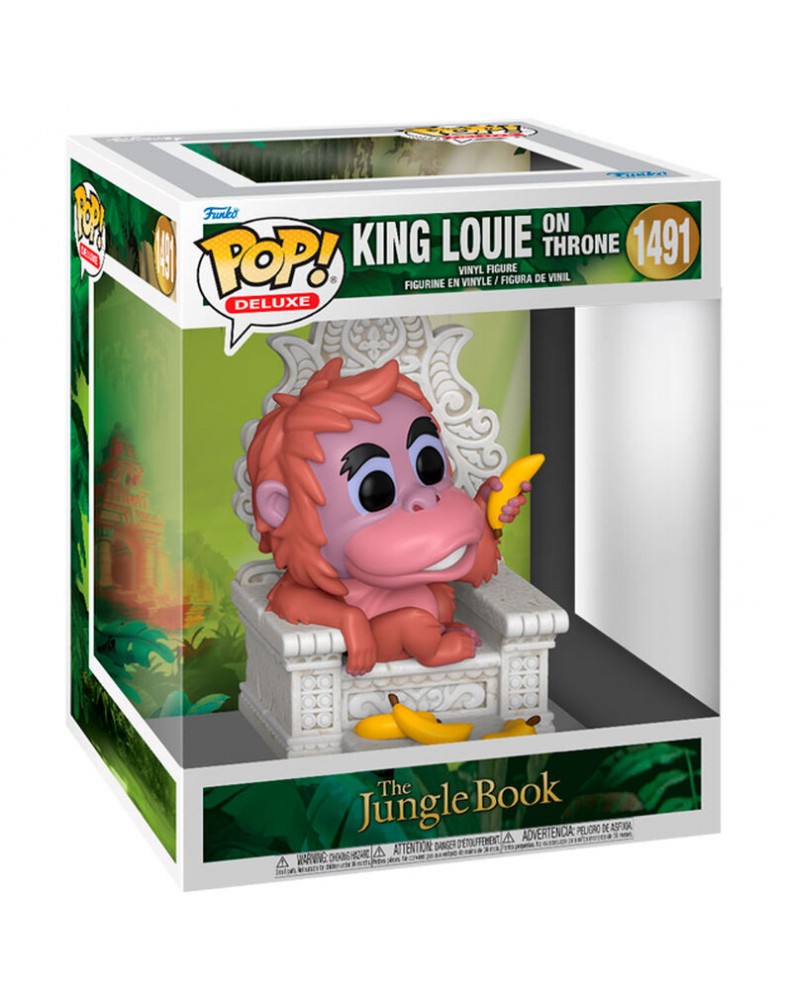 FUNKO POP DISNEY EL LIBRO DE LA SELVA REY LOUIE EN TRONO 80785