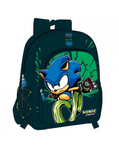 MOCHILA ESCOLAR MEDIANA 38 CM SONIC PRIME