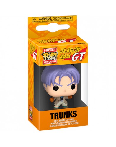 FUNKO POP! KEYCHAIN DBGT- TRUNKS - DRAGON BALL