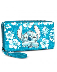 LILO AND STITCH BLUE WALLET ESSENTIAL LILO AND STITCH ALOHA 19CM X 10CM X 2CM